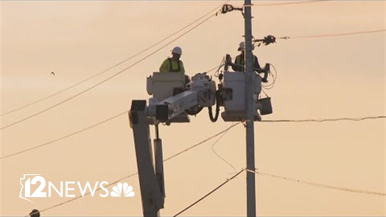 Monsoon storms leave thousands without power in the Valley Thursday ...