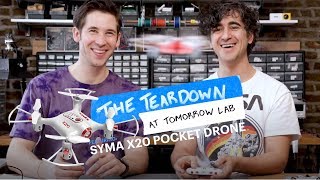 Drone Teardown See Whats In The Syma X20 Pocket Drone