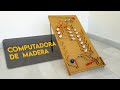 Construyo una computadora de CANICAS y madera | ASÍ funciona