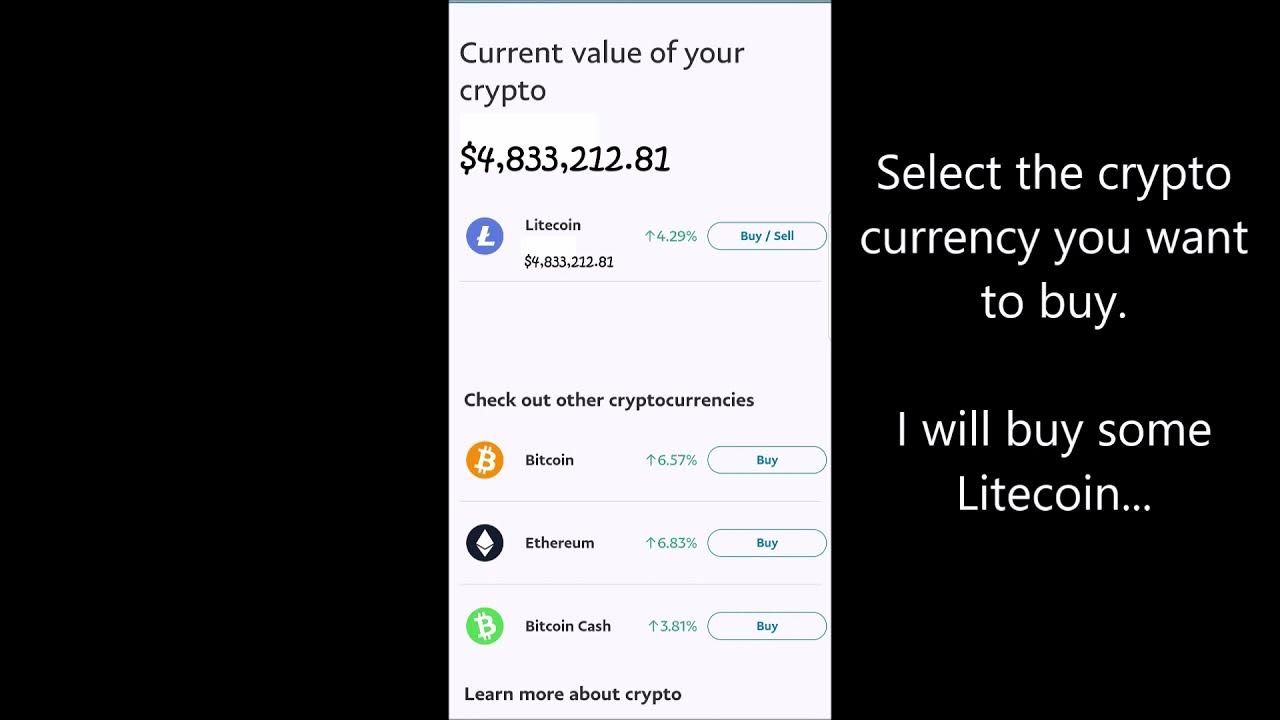 How To Buy Crypto With PayPal Cash Balance YouTube how-to-buy-crypto-with-paypal-cash-balance-youtube