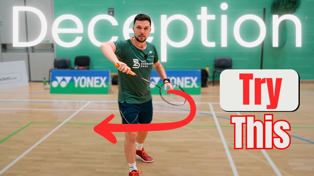 2 Deceptive Badminton Shots You SHOULD Be Using