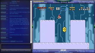 Super Mario All-Stars + Super Mario World - Netplay Session - Super Mario World (All Stars Version) - 96 Exits Playthrough - Part 1 - User video