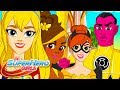 Crmonie douverture des jeux intergalactiques  franais  dc super hero girls