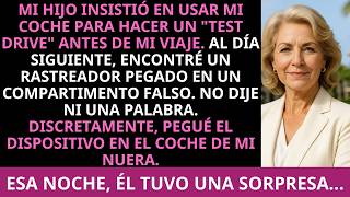 Mi hijo escondió un rastreador en mi coche. Yo lo pegué en el auto de mi nuera. Entonces él lo...
