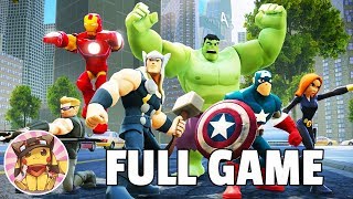 THE AVENGERS Marvel Super Heroes - Full Game Walkthrough [1080p] Disney Infinity 2.0