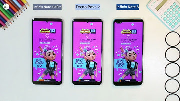 Infinix Note 10 Pro Vs Tecno Pova 2 Vs Infinix Note 8 SPEED TEST