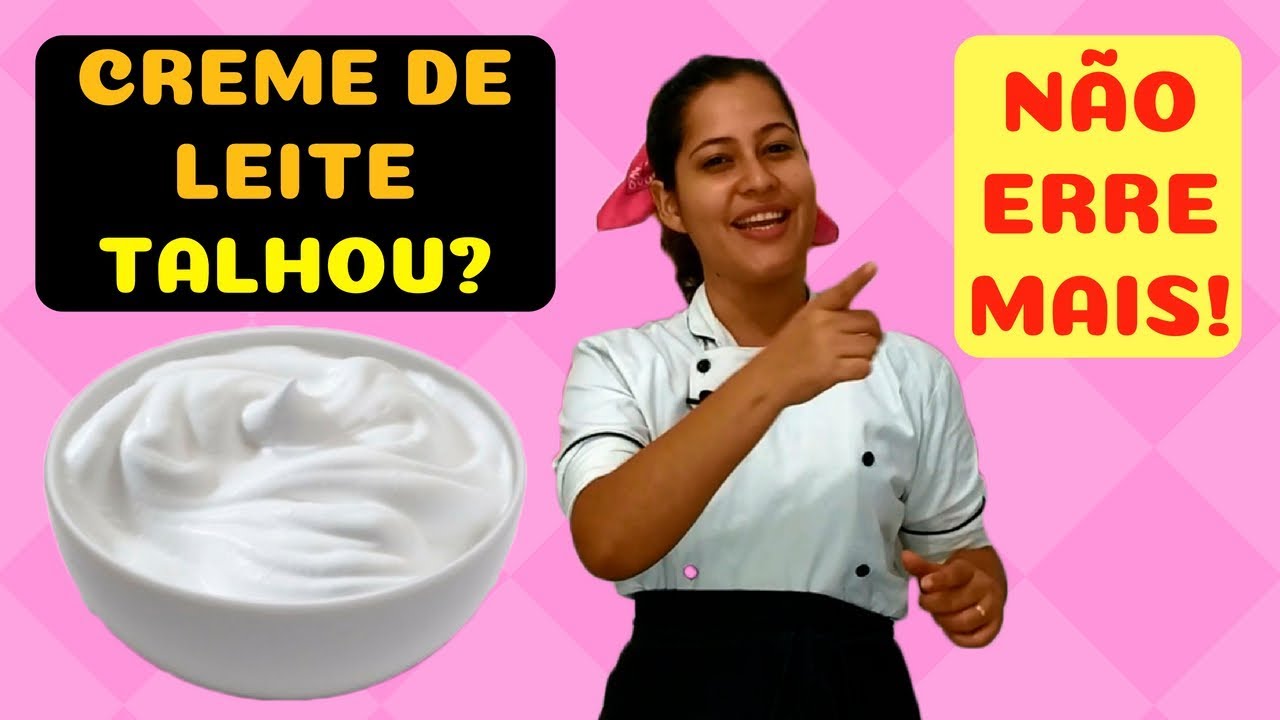 Creme de leite talha em alta temperatura? MITO OU VERDADE? Chef Geek