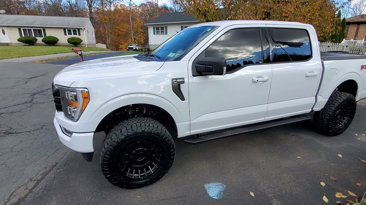 2021 Ford F150 with 4 inch BDS Lift and Fuel Militia Wheels