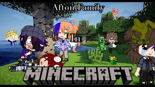 Afton family in Minecraft [] Gacha [] My AU