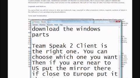 TeamSpeak 2 Tutorial