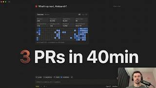 3 PRs in 40m - My Agentic Workflow