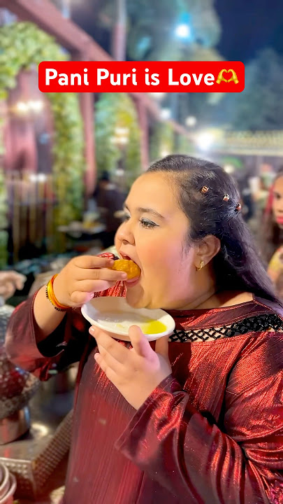 Pani Puri is Love 🥹🫶😂 ~ Abhay Bhadoriya #shorts #funny #panipuri #ytshorts