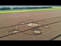 Круги на полях 2019/Crop circles (Russia)/ Пиктограммы в Гулькевичи (Краснодарский край) в 4К/UHD