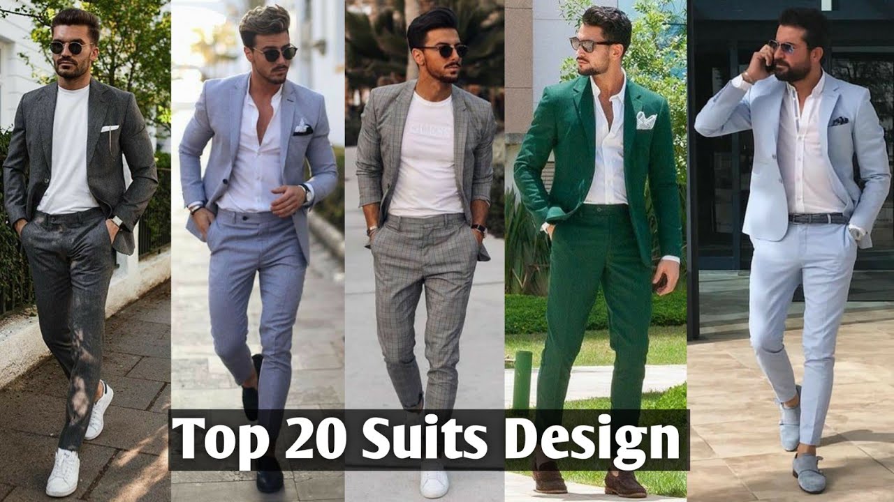2 Peace Suit Design For Men's | Trending Coat Pant Outfit Ideas - YouTube