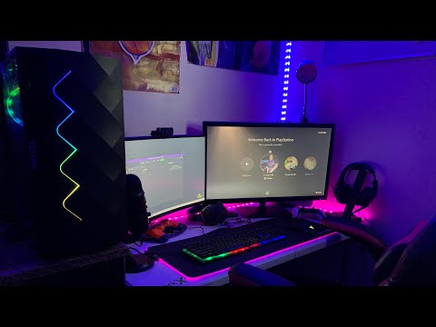 MY $3000 GAMING SETUP TOUR!! EVERY GAMER DREAM SETUP