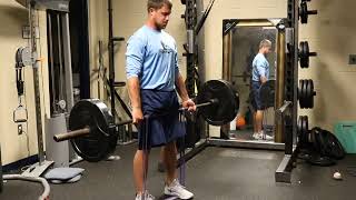 DAC Baseball - Exercise - Banded Straight Bar Deadlift
