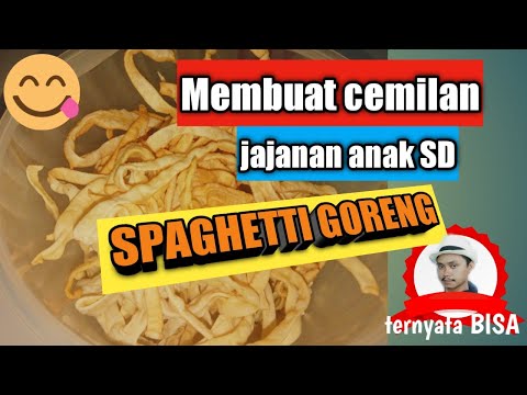 Resep Mie Stik Jajanan Sd