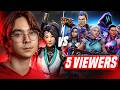 I PLAYED A 2VS5 Vs VIEWERS AND IT WAS INSANELY CLOSE I PLAYED A 2VS5 Vs VIEWERS AND IT WAS INSANELY CLOSE