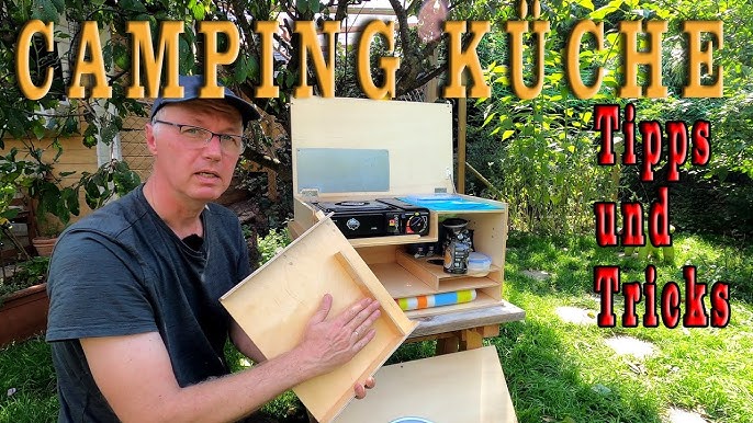 Küchenbox selber bauen - Camping - DIY - 4 Personen - YouTube