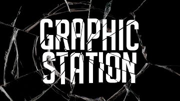 How To Create a "Sliced Typography With Broken Glass" Effect in Adobe Illustrator Tutorial