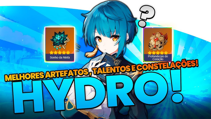 CRYO❄️ - MELHORES ARTEFATOS, TALENTOS E CONSTELAÇÕES - GENSHIN IMPACT 