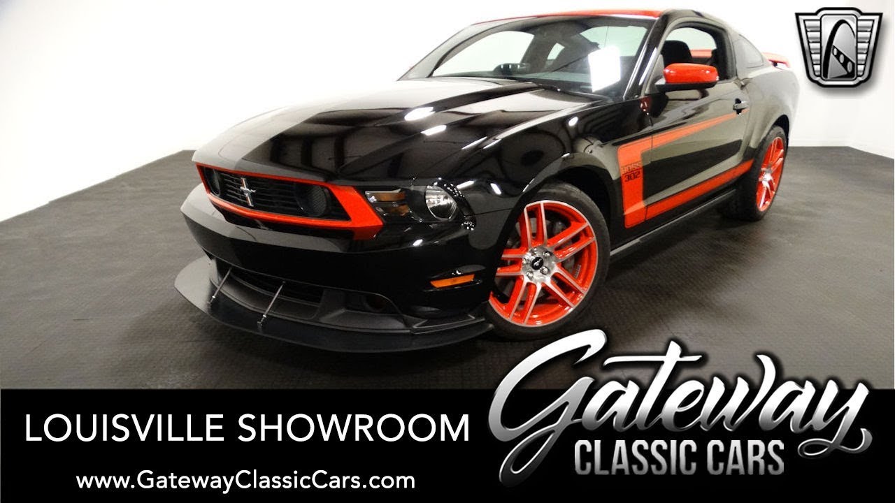 2012 Ford Mustang Boss 302, Gateway Classic Cars Louisville 2267 LOU