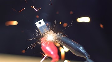 Electronics massively overloaded