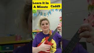 Ukulele chord instruction #22 Cadd9