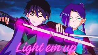 Scissor seven 【AMV】Light Em Up Resimi