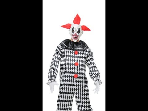 Killer clown masker Halloween met haar video