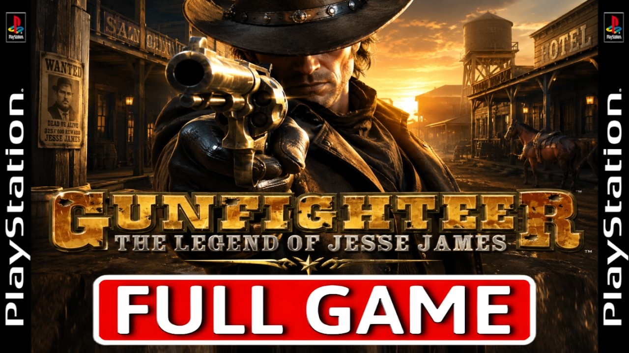 Gunfighter The Legend of Jesse James [LIGHT GUN] - FULL GAME