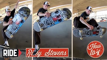 How-To Skateboarding: Frontside Fastplant with Riley Stevens