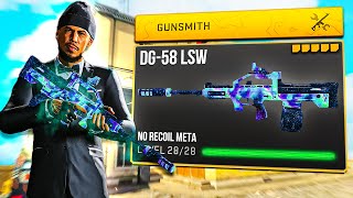 the NO RECOIL DG-58 LSW META LOADOUT on Rebirth Island