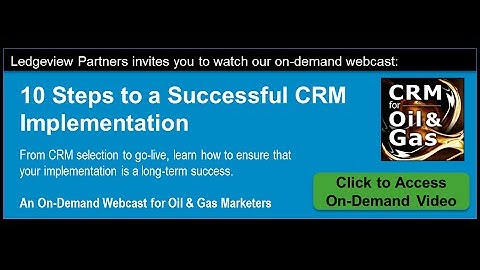 10 Steps to a Successful CRM Implementation