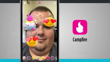 Campfire - Live Group Video Chat Room iPhone App Demo