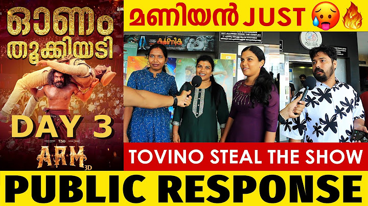ARM Malayalam 3D Movie Review | Day 3 Kerala Theatre Response | Tovino Thomas