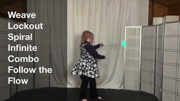 Poi Weave Lockout Airwrap Infinite #Poi #Combo #PoiLesson #PoiTutorial #PoiDance #FlowArts