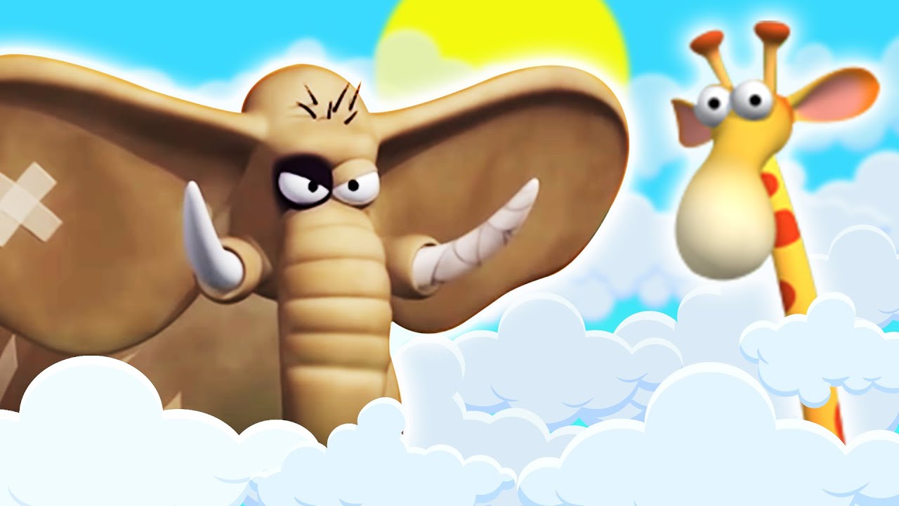 Gazoon | Солнечная ванна | Забавный мультяшный животных | Газон Русский