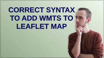 Gis: Correct syntax to add WMTS to Leaflet map