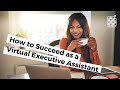 How to Succeed as a Virtual Executive Assistant