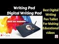 Digital writing Pad | Pen Tablet | Writing pad for Educational Videos | unboxing and How to Use |