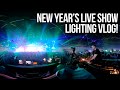 Back to Back New Year's Festivals! Lighting & Event Production Behind The Scenes