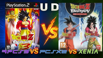 ⚔️ Dragon Ball Z Budokai 3 4K | PCSX2 vs RPCS3 vs Xenia – Side by Side Graphics Comparison