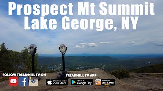 Prospect Mt Summit Trail Hike at Lake George NY