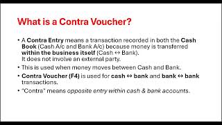 Contra Voucher