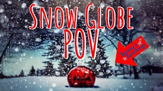 pov you're in a joy-filled christmas snow-globe (soothing holiday ambience)(polar express type feel) screenshot 4