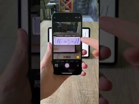Сканирование рукописного текста с помощью iPhone