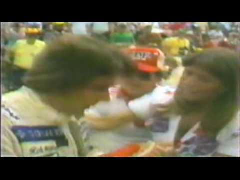 Indy Car Driver Rick Mears Ignited In Flames!