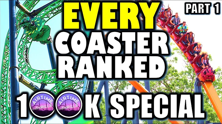 Ranking EVERY Coaster I've EVER Ridden! 100K Subscriber Special - Part 1 (750-101)