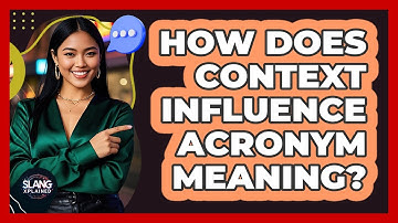 How Does Context Influence Acronym Meaning? - SlangXplained